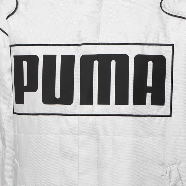 Sieviešu jaka PUMA JAKA RELAXED RACER JACKET 629914 61 krāsa pelēka