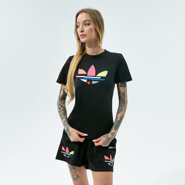 Krekli sievietēm ADIDAS T-SHIRT TEE h22859 krāsa melna