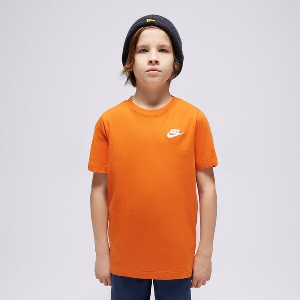 T krekli bērniem NIKE T KREKLS NIKE SPORTSWEAR BOY ar5254-893 krāsa oranža