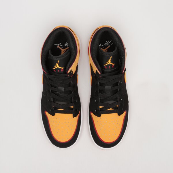 Sporta apavi bērniem AIR JORDAN 1 MID SE fj4924-008 krāsa oranža