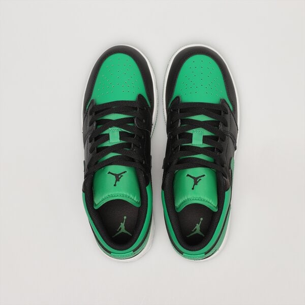 Sporta apavi bērniem AIR JORDAN 1 LOW  553560-065 krāsa melna