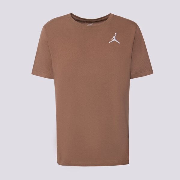 Vīriešu t krekli JORDAN T-SHIRT M J JUMPMAN EMB SS CREW dc7485-223 krāsa bēša