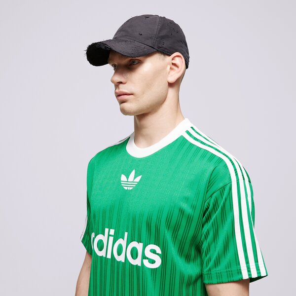 Vīriešu t krekli ADIDAS T-SHIRT ADICOLOR POLY T im9457 krāsa zaļa