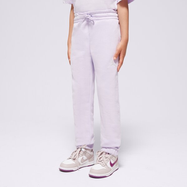 Bērnu bikses JORDAN BIKSES ICON PLAY FLC PANT GIRL 45c696-p36 krāsa violeta