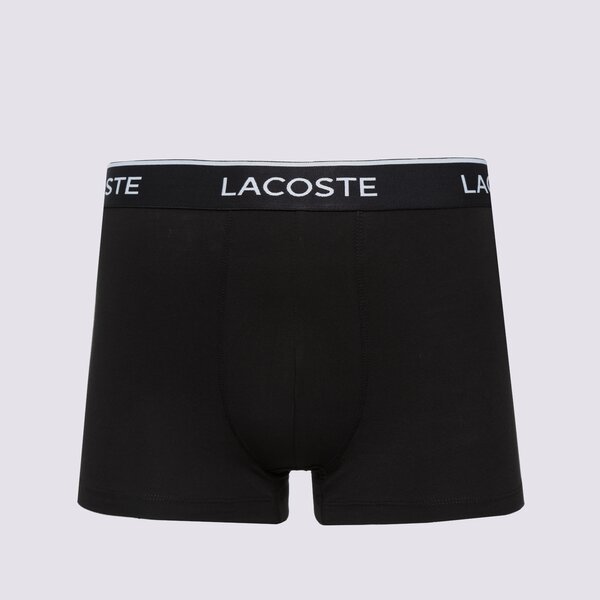 Vīriešu apakšveļa LACOSTE 3 PACK BOXER SHORTS 5h3389031 krāsa melna