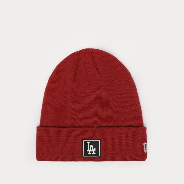 Vīriešu ziemas cepure NEW ERA CEPURE TEAM BEANIE LA DODGERS RED LOS ANGELES DODGER 60284971 krāsa sarkana