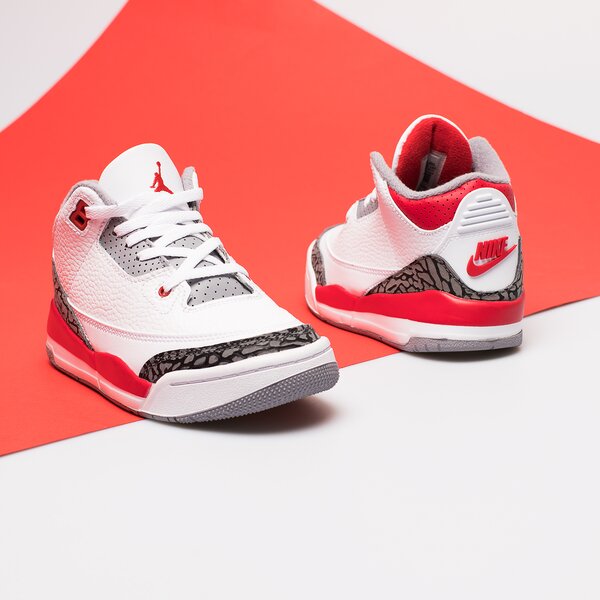 Sporta apavi bērniem JORDAN 3 RETRO (PS)  dm0966-160 krāsa balta