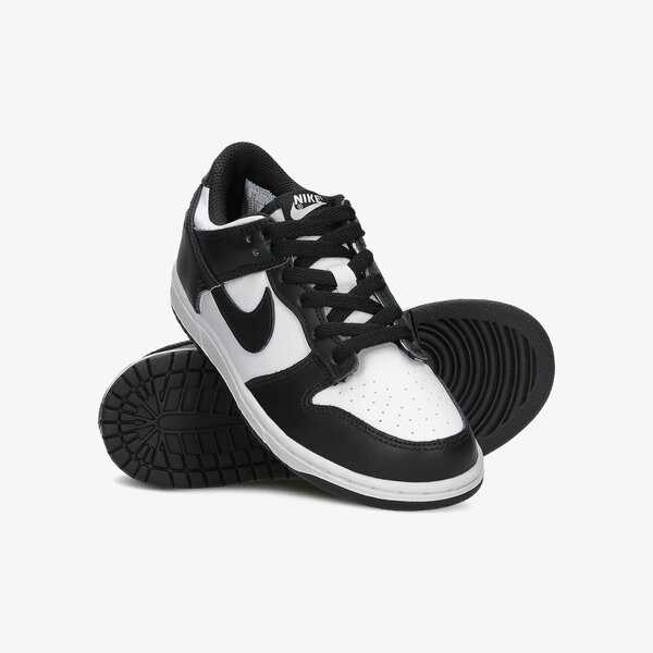 Sporta apavi bērniem NIKE DUNK LOW cw1588-100 krāsa melna