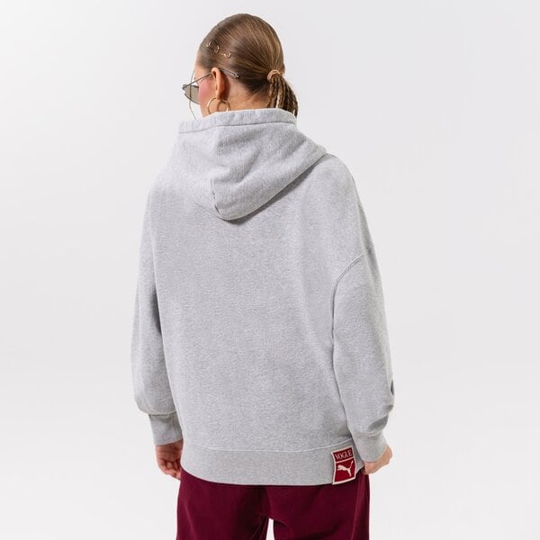 Sieviešu džemperis PUMA  DŽEMPERIS AR KAPUCI  PUMA X VOGUE OVERSIZED HOODIE TR 536691-04 krāsa pelēka