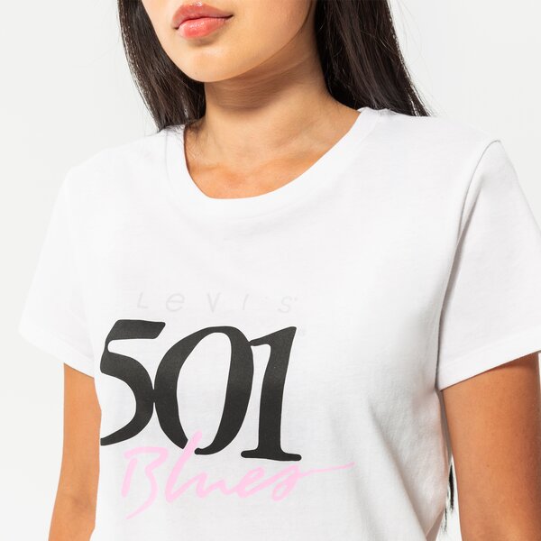 Krekli sievietēm LEVI'S T-SHIRT THE PERFECT TEE 17369-1921 krāsa balta