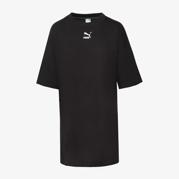 Sieviešu PUMA KLEITA CLASSIC T-SHIRT SPORTA KOSTIMSS 53422801 krāsa melna