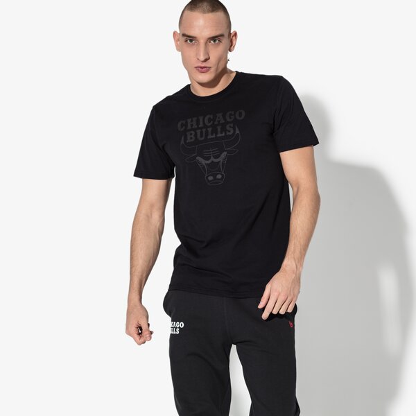 Vīriešu t krekli NEW ERA T-SHIRT SS NBA REMAINING BULLS CHICAGO BULLS BLKBLK 11546155 krāsa melna