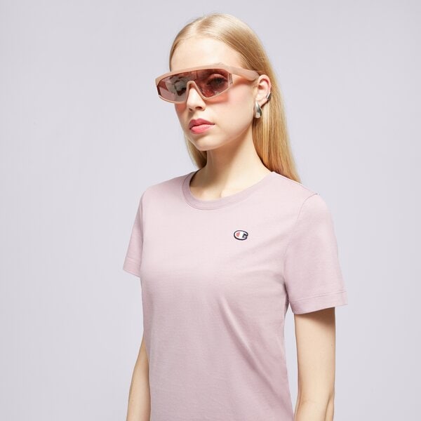 Krekli sievietēm CHAMPION T-KREKLS CREWNECK TEE 117648ps162 krāsa violeta