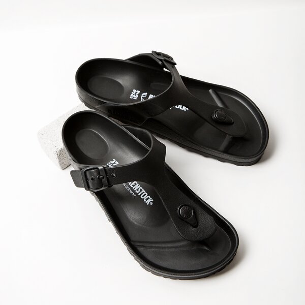 Sieviešu BIRKENSTOCK GIZEH EVA 128201 krāsa melna