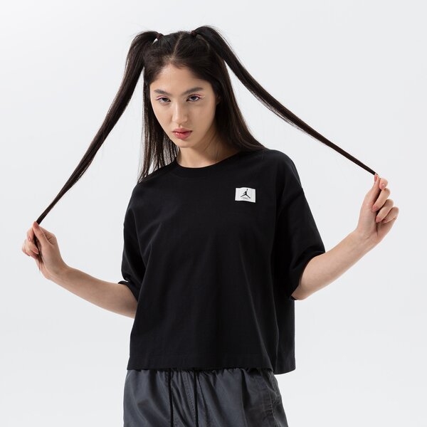 Krekli sievietēm JORDAN T-SHIRT W J ESSEN BOXY TEE 2 do5038-010 krāsa melna