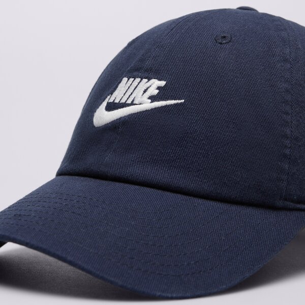 Sieviešu cepure ar nagu NIKE CEPURE U NK CLUB CAP U CB FUT WSH L fb5368-410 krāsa tumši zila