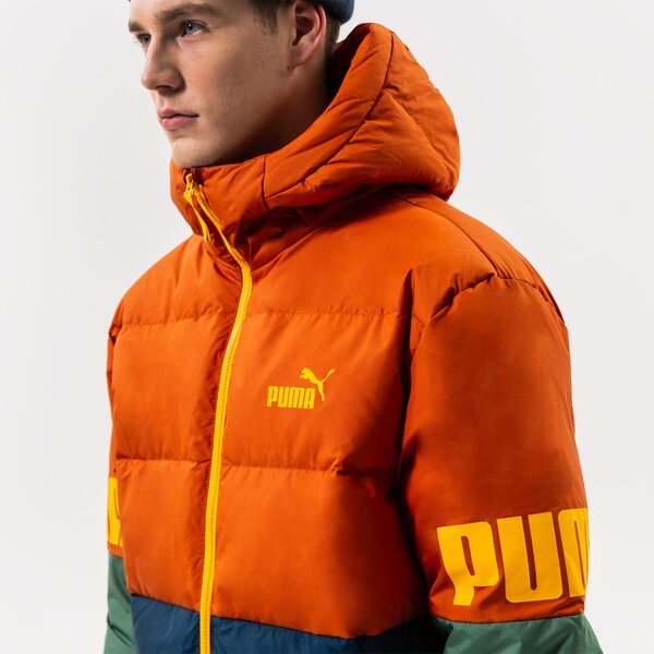 Ziemas jaka vīriešiem PUMA JAKA ZIEMAS PUMA POWER HOODED DOWN PUFFER 849335 64 krāsa tumši zila