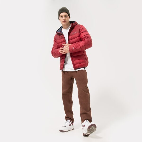 Ziemas jaka vīriešiem CHAMPION JAKA ZIEMAS HOODED JACKET 218073rs506 krāsa bordo