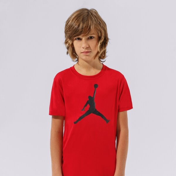 T krekli bērniem JORDAN T-SHIRT JDB JUMPMAN LOGO DF TEE BOY 954293-r78 krāsa sarkana