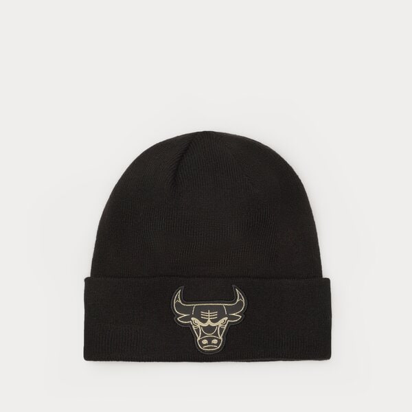 Vīriešu ziemas cepure NEW ERA CEPURE BADGE BEANIE BULLS CHICAGO BULLS 60364359 krāsa melna