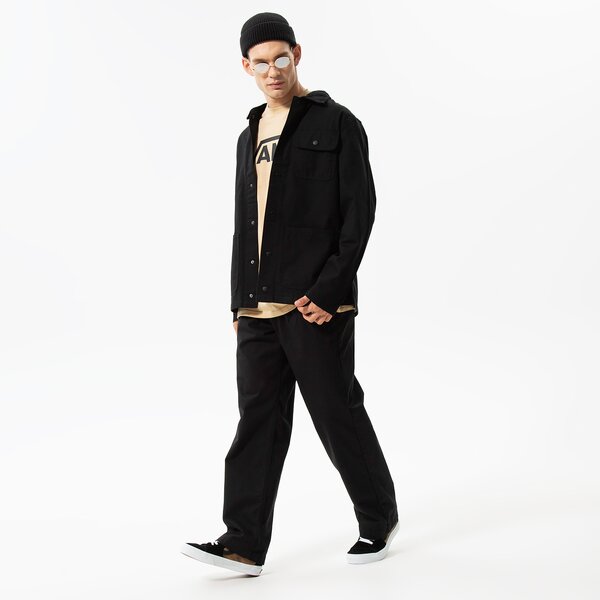 Ziemas jaka vīriešiem VANS JAKA MN DRILL CHORE COAT vn0a3wf1blk1 krāsa melna