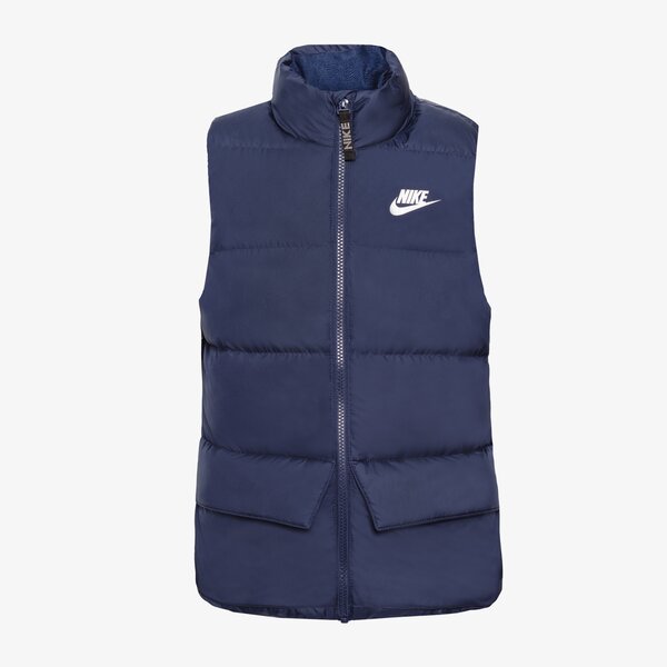 NIKE BEZ    RĘKAWNIK K NSW SNYFL VEST BOY dx1296-410 krāsa tumši zila