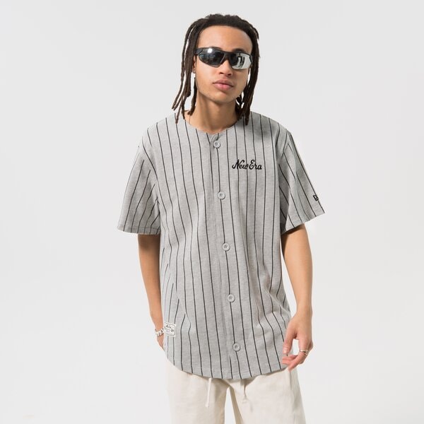 Vīriešu t krekli NEW ERA T-KREKLS NE PINSTRIPE JERSEY NONE 60332271 krāsa pelēka