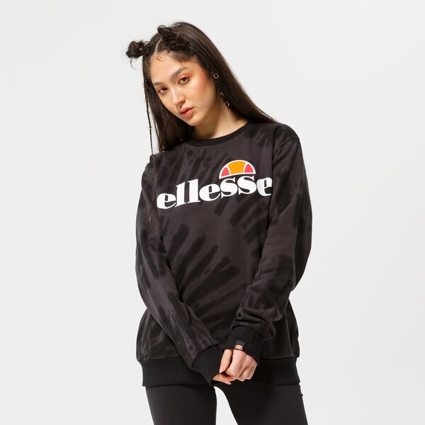 Sieviešu džemperis ELLESSE DŽEMPERIS AGATA TIE DYE SWEATSHIRT BLK TD sgl11290053 krāsa melna