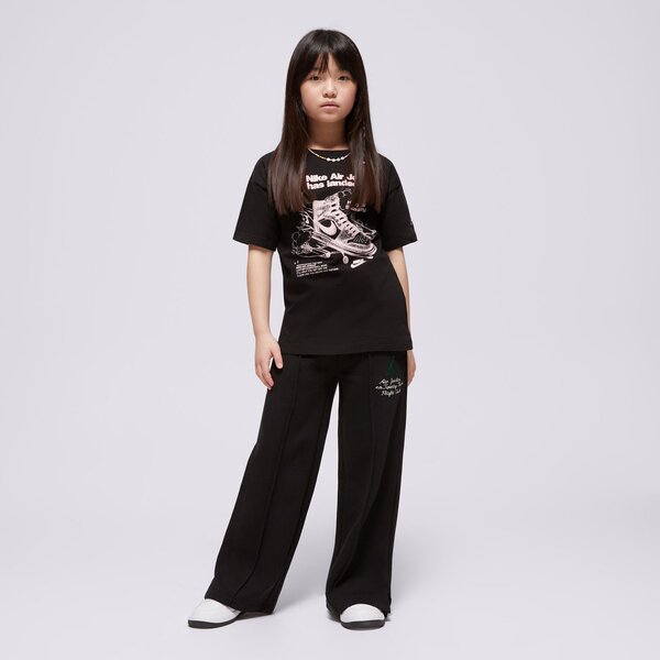 T krekli bērniem JORDAN T-SHIRT JDG W J SS OS GFX TEE GIRL 45d645-023 krāsa melna