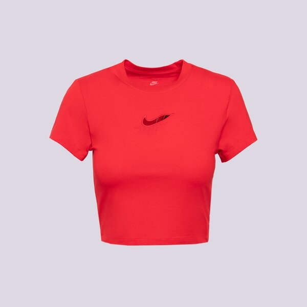 Krekli sievietēm NIKE T-SHIRT W NSW NK CHLL KNT TEE VDAY hf9534-657 krāsa sarkana