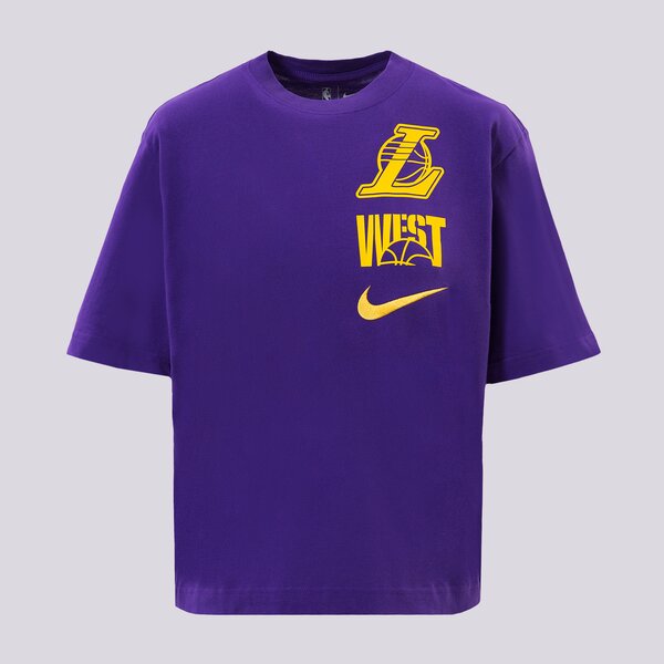 Krekli sievietēm NIKE T-SHIRT LAL W NK ES VS BOXY TEE NBA dx9948-504 krāsa violeta