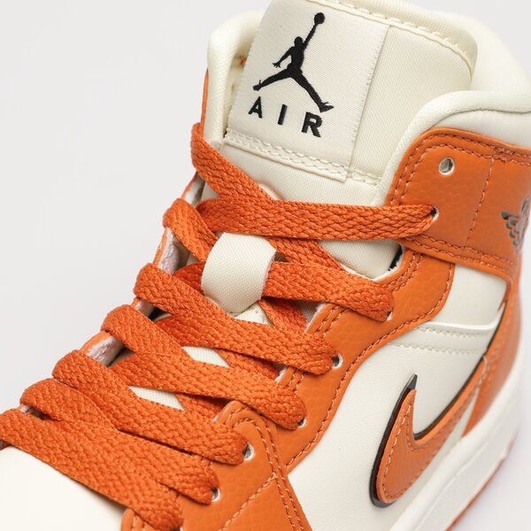 Sporta apavi sievietēm AIR JORDAN 1 MID SE dv1302-100 krāsa oranža