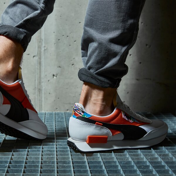 Sporta apavi vīriešiem PUMA FUTURE RIDER INTL GAME 37597101 krāsa balta