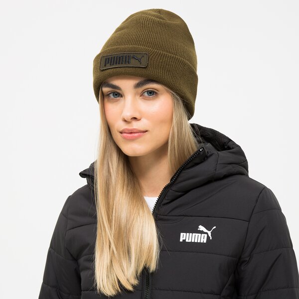 Sieviešu ziemas cepure PUMA CEPURE CLASSIC CUFF 023434 08 krāsa haki