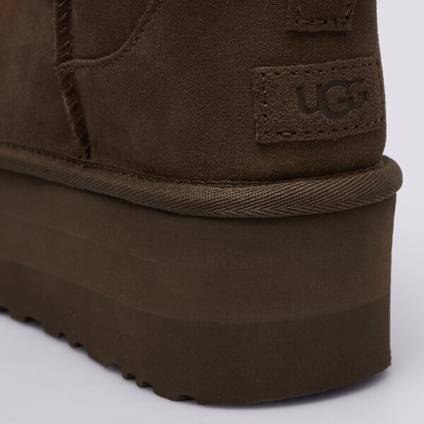 Casual sievietēm UGG CLASSIC ULTRA MINI PLATFORM 1135092-bcdr krāsa brūna