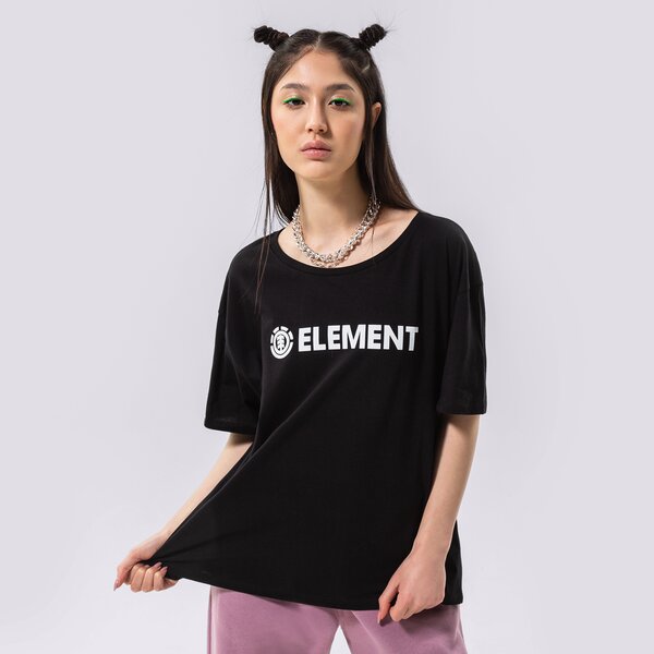 Krekli sievietēm ELEMENT T-SHIRT ELEMENT LOGO SS W w3ssb7-3732 krāsa melna