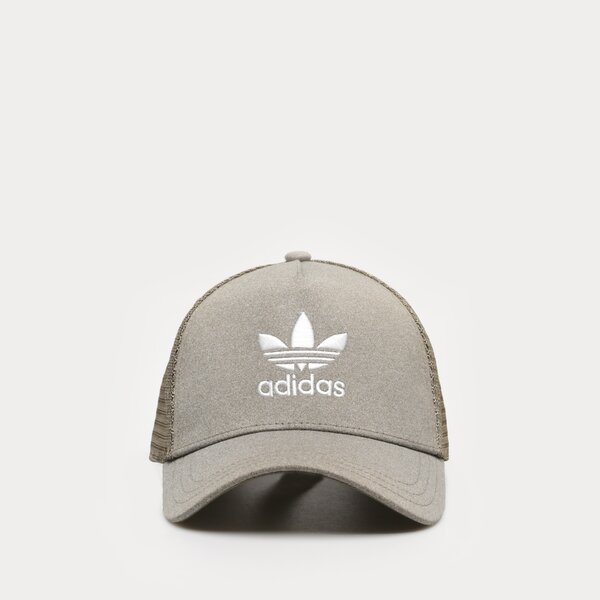 Vīriešu cepure ar nagu ADIDAS CEPURE CURVED TRUCKER ic0021 krāsa zaļa