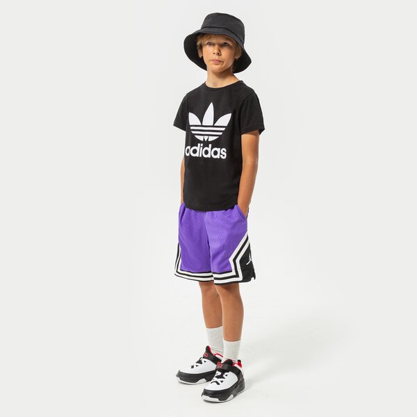 T krekli bērniem ADIDAS T-SHIRT TREFOIL TEE BOY dv2905 krāsa melna