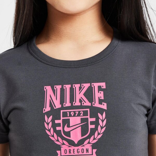 T krekli bērniem NIKE T-KREKLS G NSW TREND BABY TEE GIRL fv5308-060 krāsa pelēka