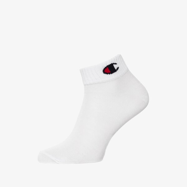 Sieviešu zeķes CHAMPION ZEĶES 3PK QUARTER SOCKS u24559ww001 krāsa balta