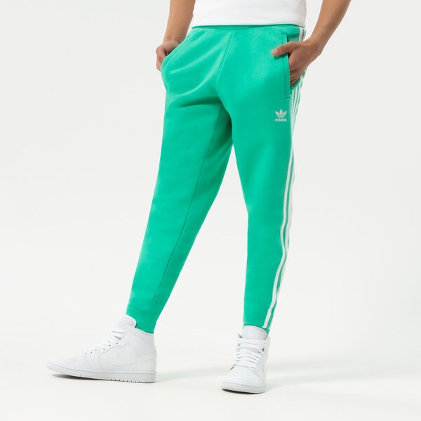 Vīriešu bikses ADIDAS BIKSES 3-STRIPES PANT hf2102 krāsa zaļa