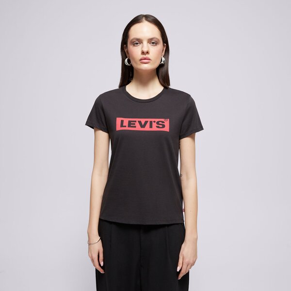 Krekli sievietēm LEVI'S T-SHIRT THE PERFECT TEE 17369-1506 krāsa melna