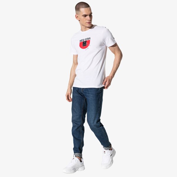 Vīriešu t krekli NEW ERA T-SHIRT SS NE BASKETBALL TACTIC 12052223 krāsa balta