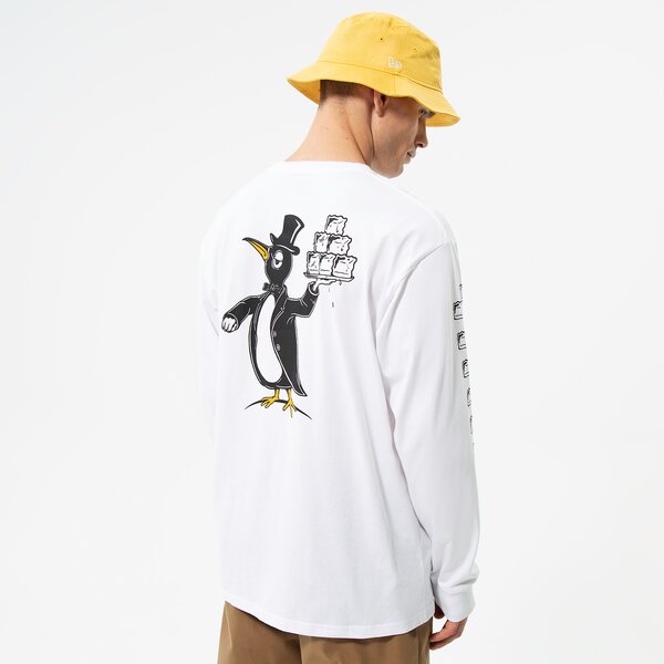 Vīriešu t krekli VANS T-KREKLS CHECKERBOARD RESEARCH LS TEE vn0a7s5mwht1 krāsa balta