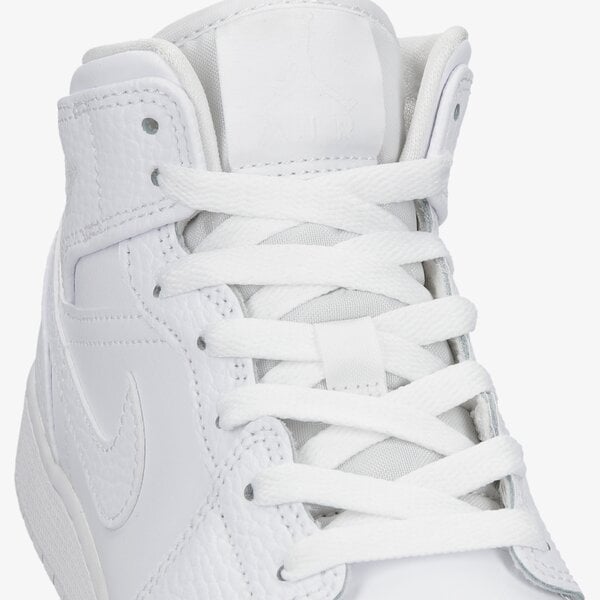 Sporta apavi bērniem AIR JORDAN 1 MID 554725-130 krāsa balta
