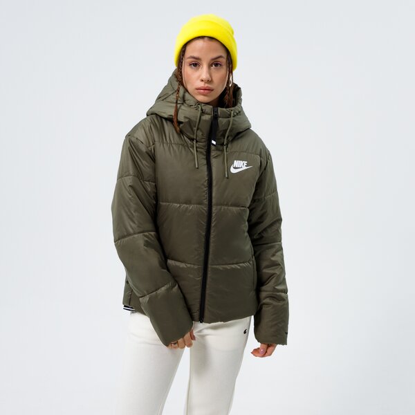 Sieviešu ziemas jaka NIKE JAKA W NSW TF RPL CLASSIC TAPE JKT dj6997-222 krāsa zaļa