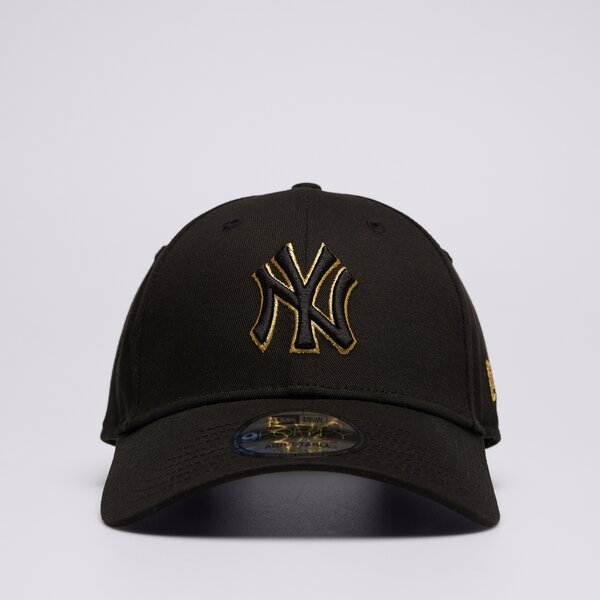 Sieviešu cepure ar nagu NEW ERA CEPURE METALLIC OUTLINE 940 NYY NEW YORK YANKEES 60435135 krāsa melna