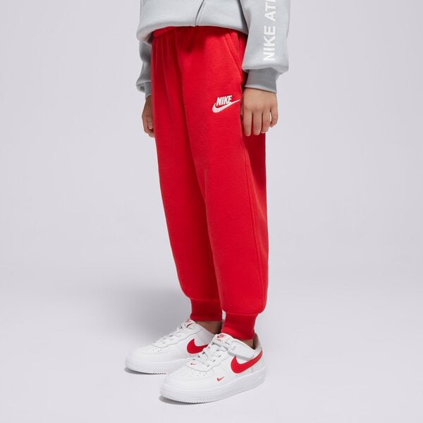 Bērnu bikses NIKE BIKSES K NSW CLUB FLC JGGR LBR BOY fd3008-657 krāsa sarkana