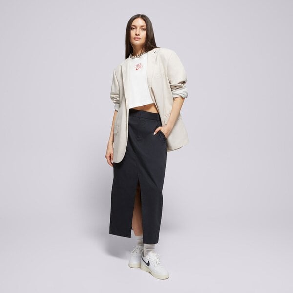 Sieviešu NIKE SVARCINI NSW CLLCTN TWILL SKIRT FRWY hq8022-010 krāsa melna