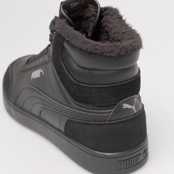 Ziemas zābaki vīriešiem PUMA SHUFFLE MID FUR 38760901 krāsa melna